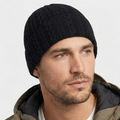 Black Knitted Beanie